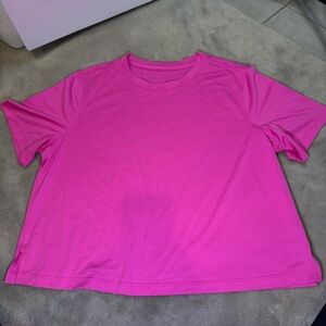 Lululemon Athletica Pink Short Sleeve Tee